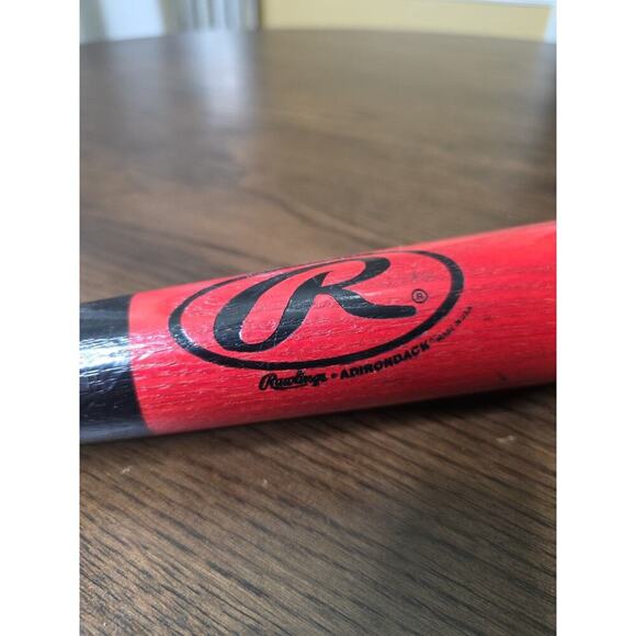 Rawlings Adirondack 302F Wood Bat Big Stick Carlton Pudge Fisk 33 Inch Flame Trt - Picture 5 of 16